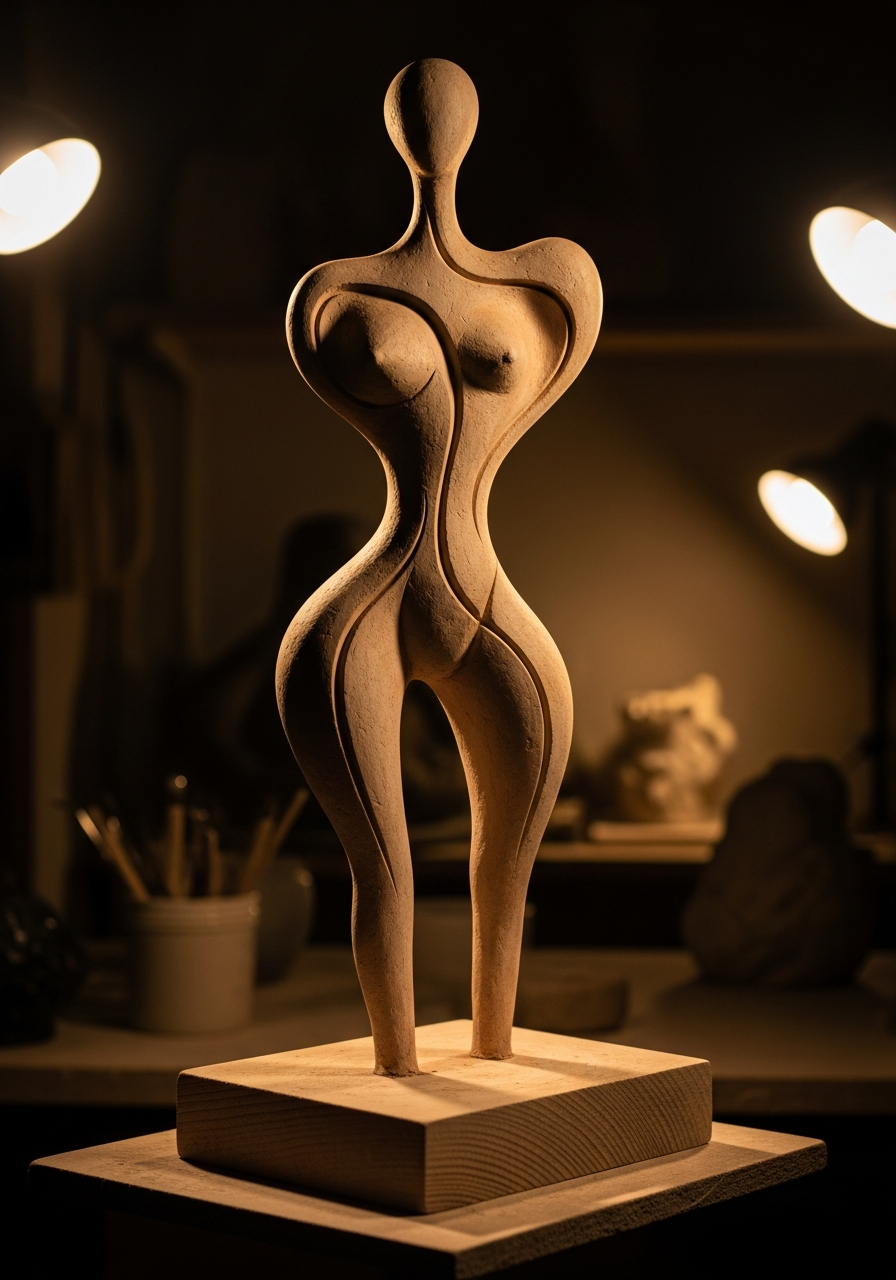 Скульптура из глины