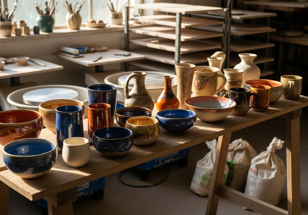 Ученические работы — керамика