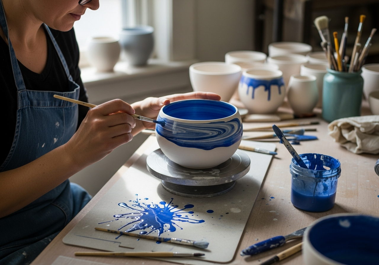 Глазурование изделий